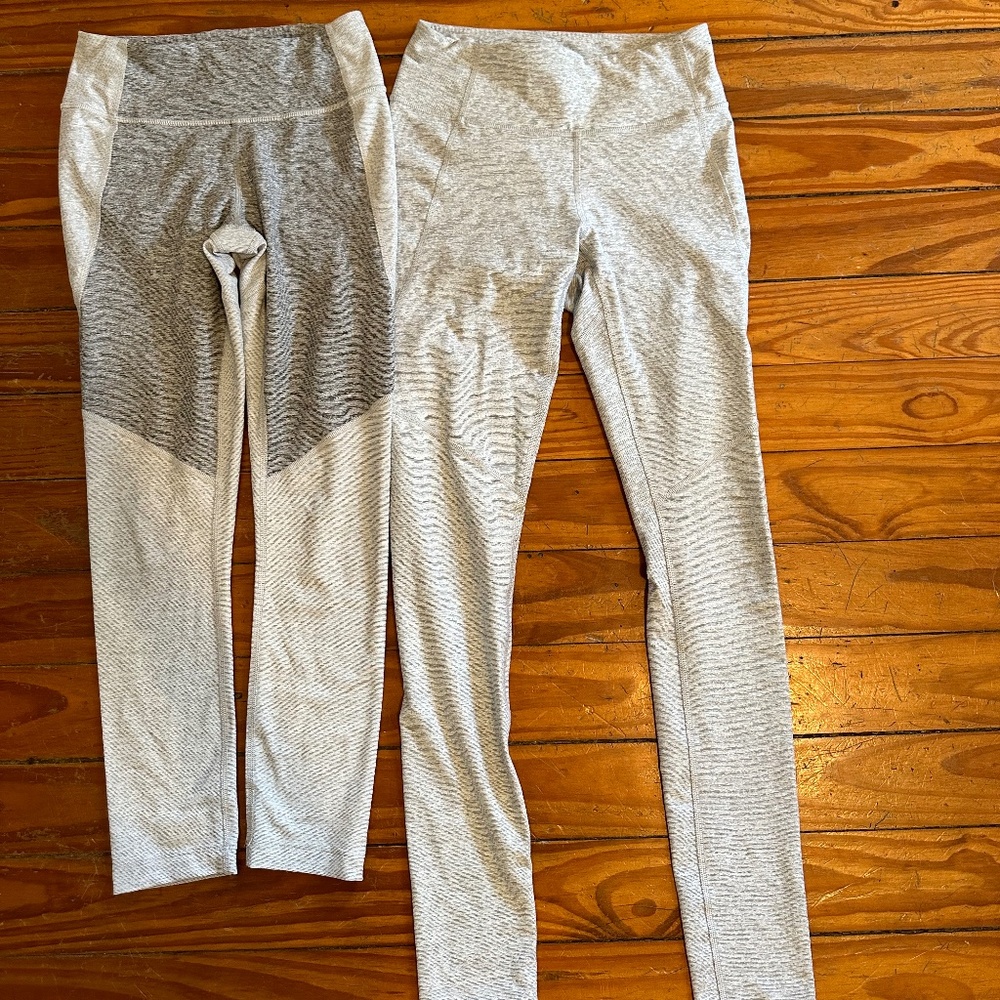 Outdoor Voices Warmup Leggings set